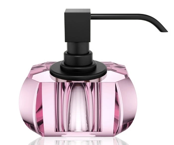 DECOR WALTHER KRISTALL KR SSP dozownik mydła różowy / czarny