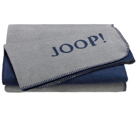 Koc JOOP! Uni Doubleface 781888 150x200 Silber Navy