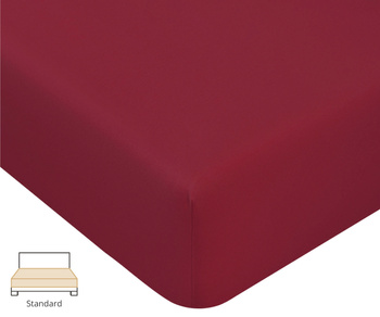 Prześcieradło Formesse Bella Gracia 188 Karminowy