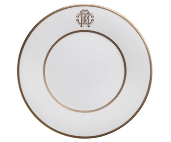 Talerz deserowy Roberto Cavalli Silk Gold, zestaw 6 szt.