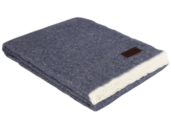 Koc wełniany Eskimo Switzerland Venezia H4363-380 130x180 Storm