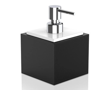 DECOR WALTHER BROWNIE SSP dozownik do mydła czarny / chrom