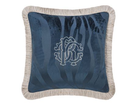 Poduszka dekoracyjna Roberto Cavalli Home Macro Zebrage Monogram 40x40 2114