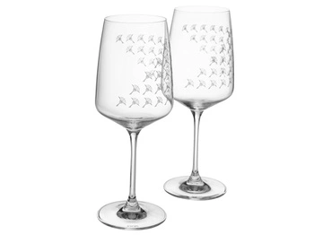 JOOP! kieliszek do białego wina Faded Cornflower 2 szt.