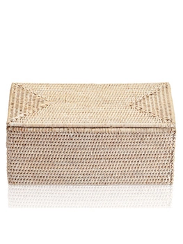 DECOR WALTHER BASKET UTBMD pojemnik z przykrywą rattan jasny