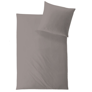 Pościel HEFEL Classic Uni TENCEL™ Taupe