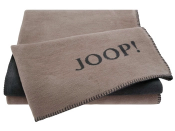 Koc JOOP! Uni Doubleface 631381 150x200 Taupe Anthrazit