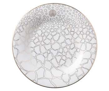 Talerz deserowy Roberto Cavalli Giraffa, zestaw 6 szt.