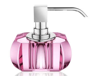 DECOR WALTHER KRISTALL KR SSP dozownik mydła różowy / chrom