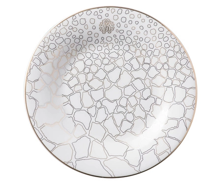 Talerz deserowy Roberto Cavalli Giraffa, zestaw 6 szt.