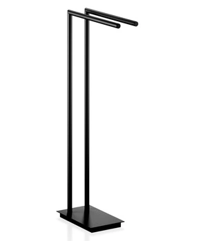 DECOR WALTHER STRAIGHT 2 stojak na ręczniki czarny