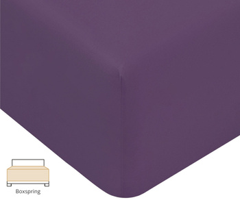 Prześcieradło na wysoki materac Formesse Bella Donna Jersey Alto 546 Fiolet