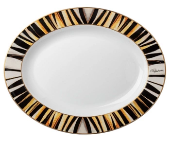 Półmisek Roberto Cavalli Ray of Gold 36 cm