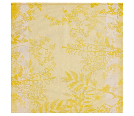 Serwetki bawełniane Le Jacquard Français Jardin d'Eden Pollen 4 szt.