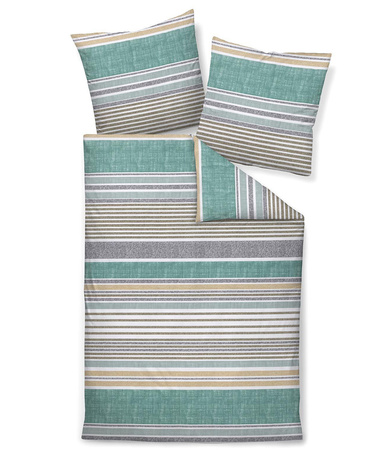 Pościel flanelowa Janine Davos 65169-06 Grün 