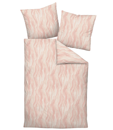 Pościel satyna bawełniana Janine Milano 45119-04 Beige Koralle