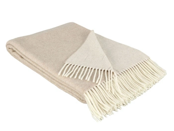Koc wełniany Eskimo Switzerland Verona H43E1-210 130x200 Beige