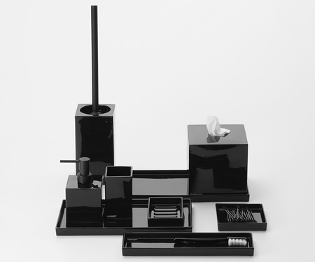 Szczotka WC Decor Walther DW 6200 porcelana czarny