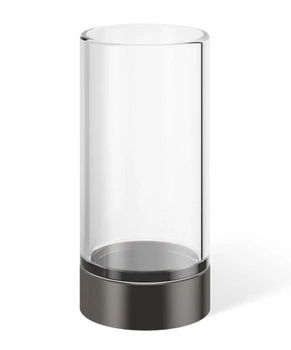 DECOR WALTHER CENTURY SMG kubek kryształ gładkiciemny metal