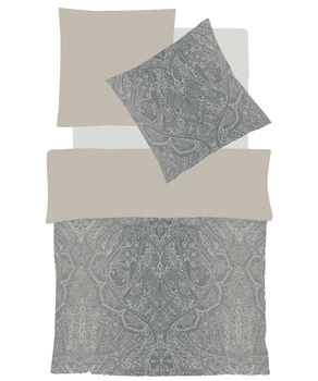 Fleuresse mako-adamaszek Black Premium 484313-1 Caviar