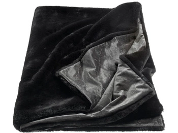 Koc futrzany JOOP! Smooth 70692 002 130x170 Black