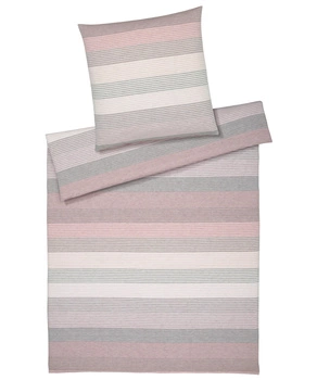 Pościel lniana Elegante Fjord 7094-1 różowy