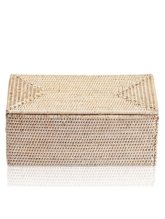 Pojemnik z przykrywką Decor Walther BASKET UTBMD rattan jasny