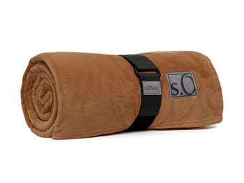 Koc s.Oliver Kuschelsoft 3638-230 150x200 brązowy