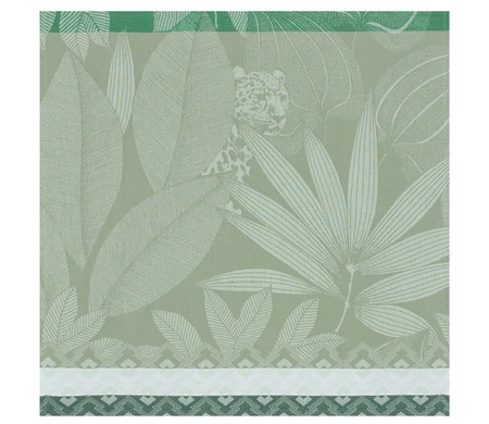 Serwetki bawełniane Le Jacquard Français Nature Sauvage Crocodile 4 szt.