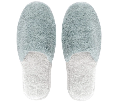 Pantofle do łazienki Graccioza Bicolore 10003 Seamist/White