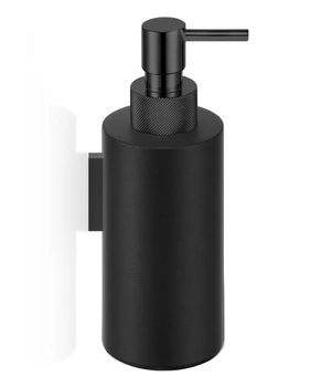 DECOR WALTHER CLUB WSP 3 dozownik mydła ścienny czarny mat