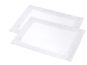 JOOP! podkładki na stół Signature 36x48 2 szt. white