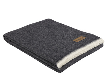 Koc wełniany Eskimo Switzerland Venezia H4363-390 130x180 Navy