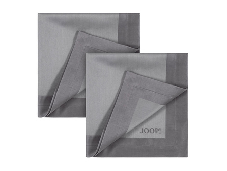 Serwetki JOOP! Signature 50x50 2 szt. Platinum