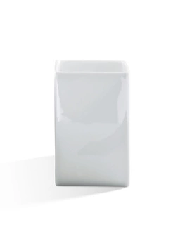 DECOR WALTHER DW 627 kubek kwadratowy porcelanowy biały