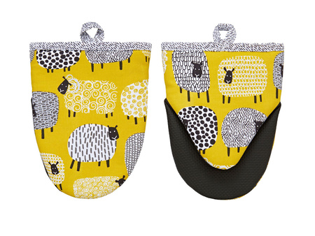 Rękawica kuchenna micro Ulster Weavers Dotty Sheep 2 sztuki
