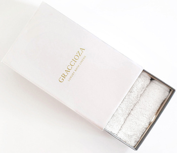 Ręcznik Graccioza Long Double Loop 20003 White Luxury Box