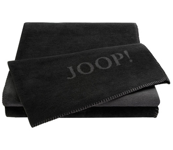 Koc JOOP! Uni Doubleface 824240 150x200 Schwarz Anthrazit
