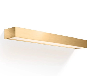 Lampa ścienna Decor Walther Box LED 3000 K złoty / mat