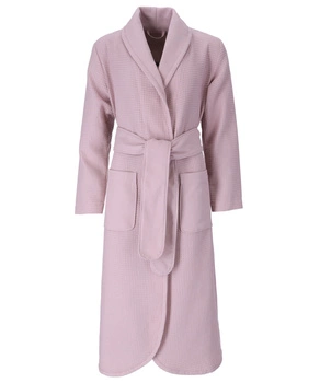 Szlafrok damski z szalem Vossen Catiana 327 Sea Lavender