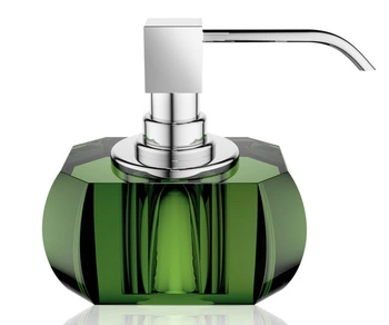 DECOR WALTHER KRISTALL KR SSP dozownik mydła zielony / chrom