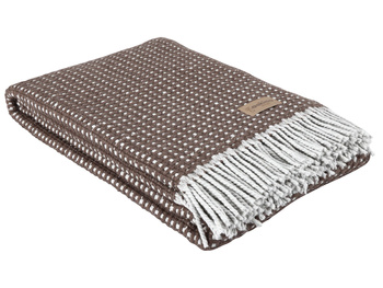 Koc wełniany Eskimo Switzerland Vals H43B7-250 130x200 Brown