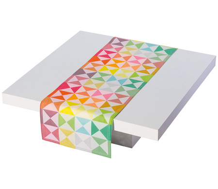 Bieżnik bawełniany Le Jacquard Français Origami Multico