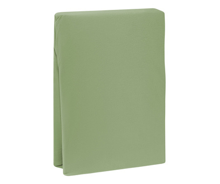 Prześcieradło na topper Formesse Bella Donna Jersey La Piccola 533 Oliwka