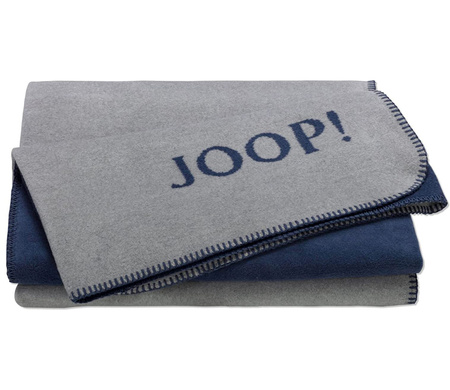 Koc JOOP! Uni Doubleface 781888 150x200 Silber Navy