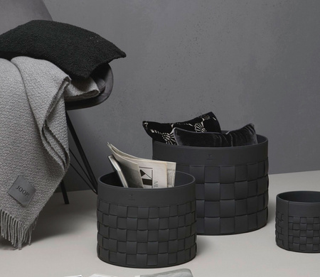 Kosz pleciony JOOP! Cornflower M Anthrazit