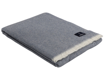 Koc wełniany Eskimo Switzerland Venezia H4363-360 130x180 Jeans