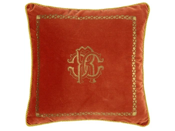 Poduszka dekoracyjna Roberto Cavalli Home Venezia 40x40 2032 Rust