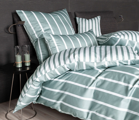 Pościel jersey Janine Classic 59028-46 Salbeigrün