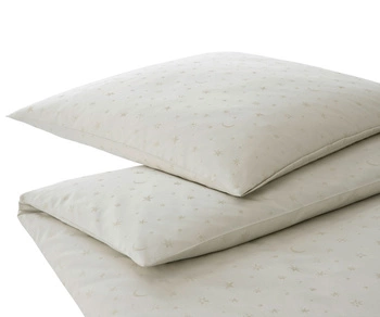 Pościel żakardowa Elegante Stars 2407-7 natur